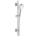 Sensea Bora Rail Shower Set with 3 Jets - Chrome with White